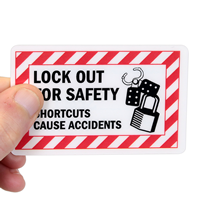 2-Sided Self Laminating Safety Wallet Card