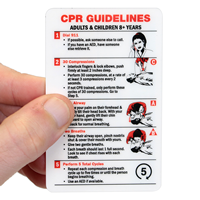 2-Sided CPR Wallet Card