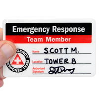 Emergency Response,Safety Wallet Crad