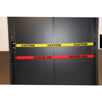 Be cautious: Wall-mounted double-sided system