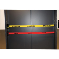Double-Sided Plus Wall Mount System for Danger Signs