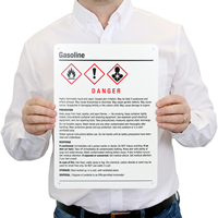 Highly Flammable Liquid GHS Sign