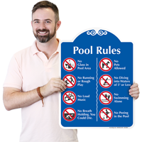 Pool Rules Symbol Signsature Signs