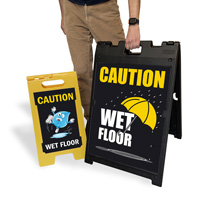 Caution Sign: Wet Floor