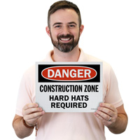 Construction Zone Warning Sign Collection