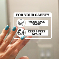 COVID-19 Safety Decal