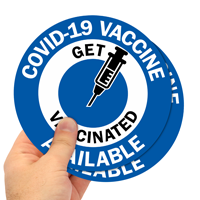 COVID-19 Vaccine Available Label
