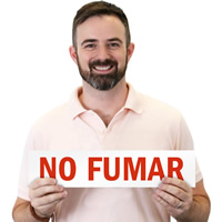 Spanish No Fumar (No Smoking) Label