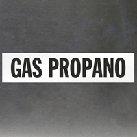 Spanish propane hazard sign"