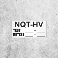 NQT Propane Hazard Write-On Label