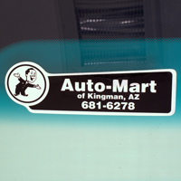 Automobile dealer decals