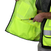 High Visibility Reflective Safety Vest Yellow