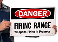 Danger - Shooting Range Keep Out