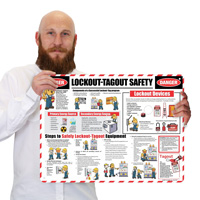 Lockout Tagout Safety Poster