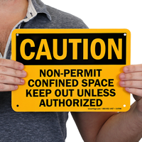 OSHA Caution Sign