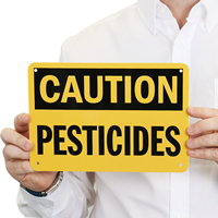 OSHA Pesticides Sign