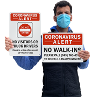Customizable Medical Safety Sign