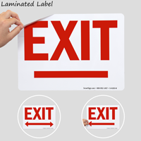 Exit Door Sign