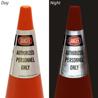 Authorized Personnel Only Cone Collar