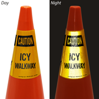 Icy Walkway Cone Collar