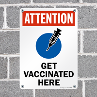 Notice for vaccination point