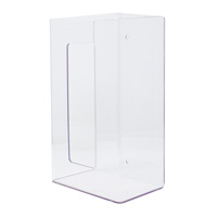 Glove Box Single Vertical Acrylic PPE Dispenser