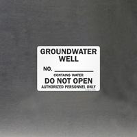 Keep Closed Groundwater Well Safety