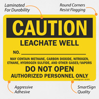 Restricted Area Warning Signage