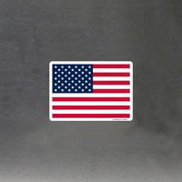 USA Flag Icon Sign
