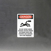 Danger: Falling objects