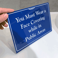 Must Wear Face Covering Showcase Desktop