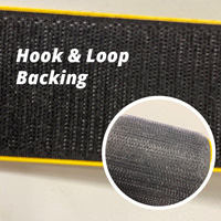 2-inch yellow solid superior mark carpet tape