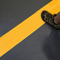 Yellow Solid Tape for Carpet Safety