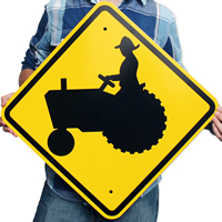 Tractor Symbol - Traffic Signs