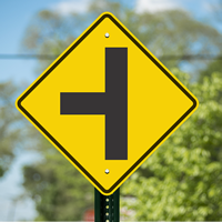 Side Road (Symbol) - Traffic Signs