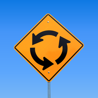 Circular Intersection (Symbol) - Traffic Signs