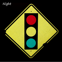 Traffic Light Ahead Sign