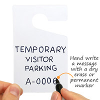 Clear In Stock Parking Permit