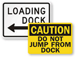 Shipping and Receiving Signs | Shipping signs | Receiving signs