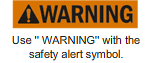 Head Warning