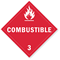Combustible Placard