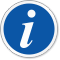 Tourist Information Symbol ISO Circle Sign