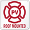 New Jersey PV Roof Mounted Solar Panel Sign