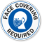 Face Covering Required Face Covering Window Decal