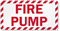 Fire Pump Label