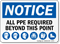 All PP&E Required Notice Sign