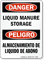 Bilingual Liquid Manure Storage Sign