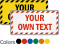 Custom Sign, Add Own Text