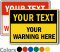 Customized Industrial Warning Sign Template