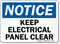 Notice Keep Electrical Panel Clear Sign